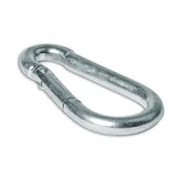 Карабин-защелка стальная (8) для троса d. 7,5-8,5 мм